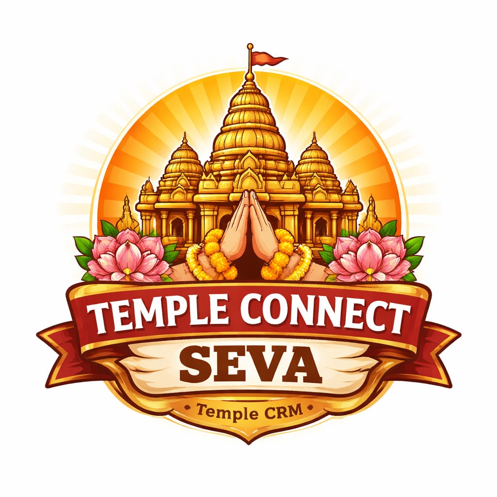 Temple Connect Seva App - Temple CRM
